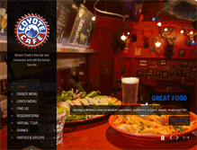 Tablet Screenshot of coyotecafe.net